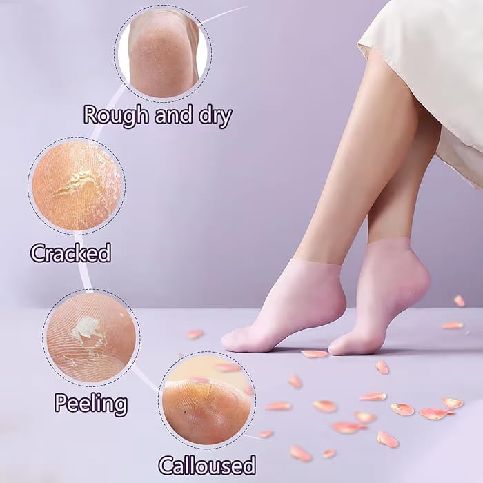 *DRK306* Hydrating Silicone Socks