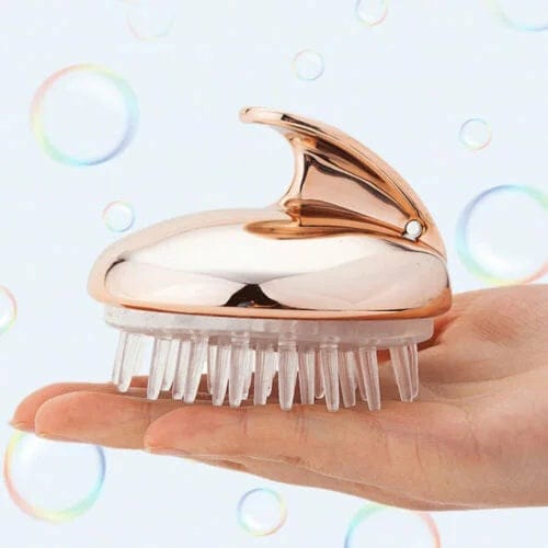 *DRI137* Soft Silicone Battery Powered Scalp Shampoo Brush Head massager